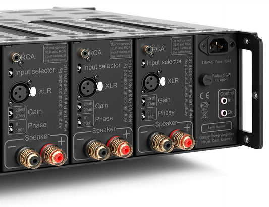 Hegel C5 Series Multi Channel Stereo Amplifiers