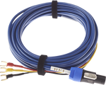 REL Bassline Blue Cables